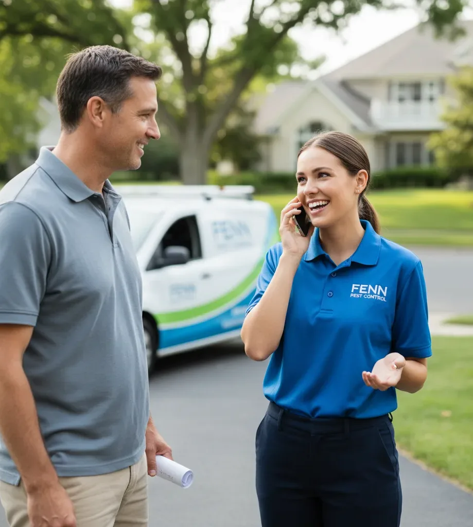 Fenn Pest Control customer support in Crafton